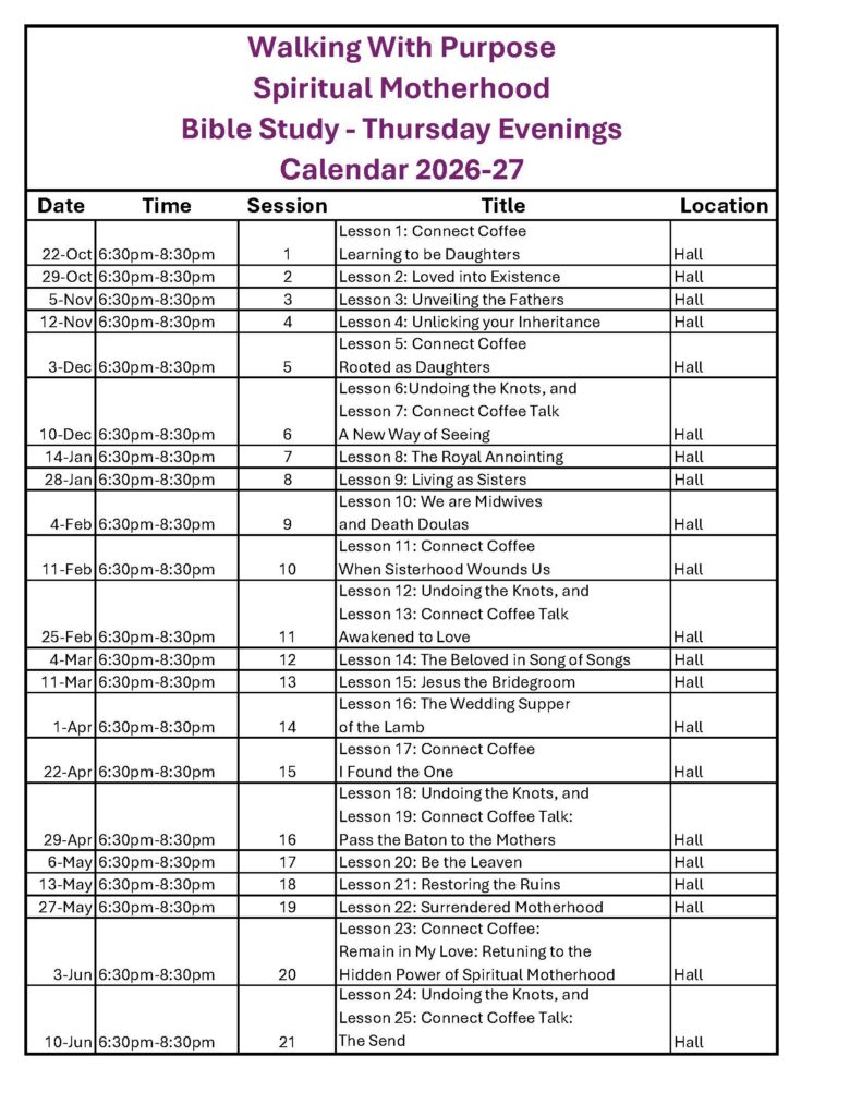 Thur Calendar
